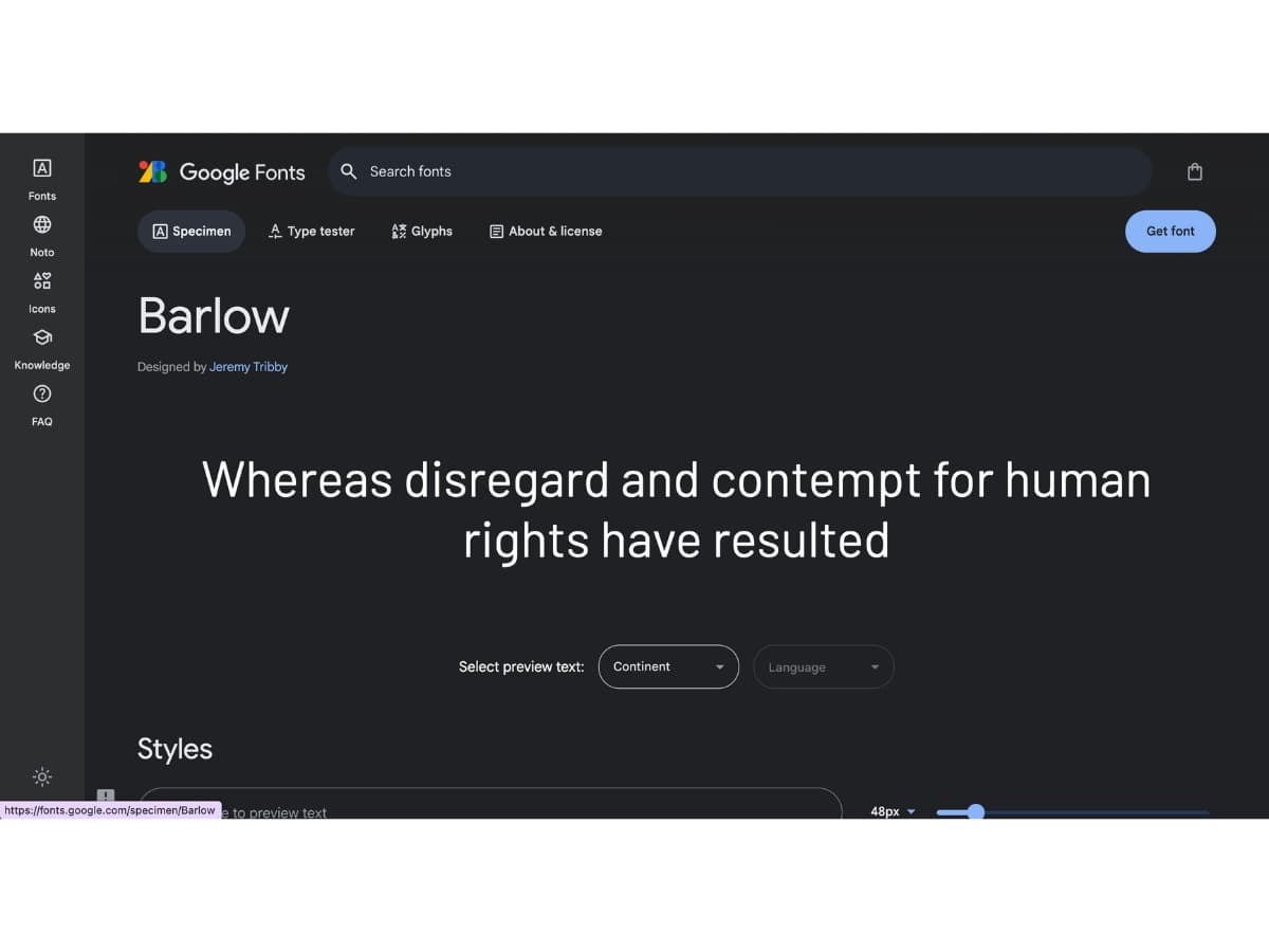 Fonts