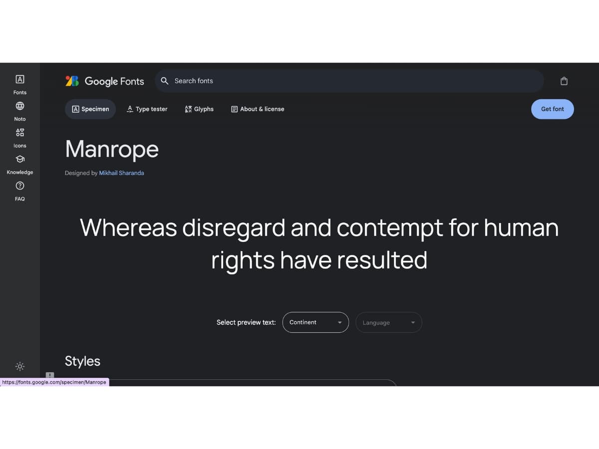 Fonts