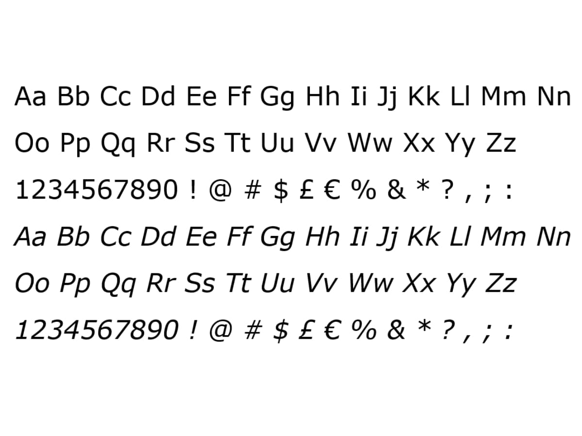 Fonts